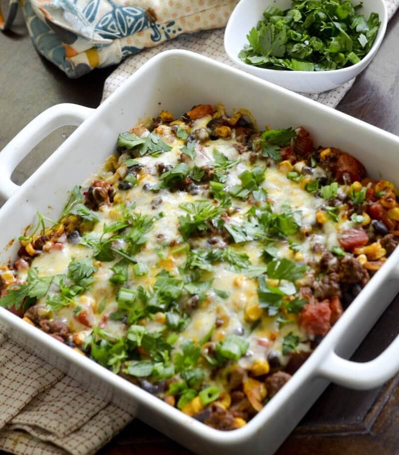 Weight Watcherâs Mexican Casserole